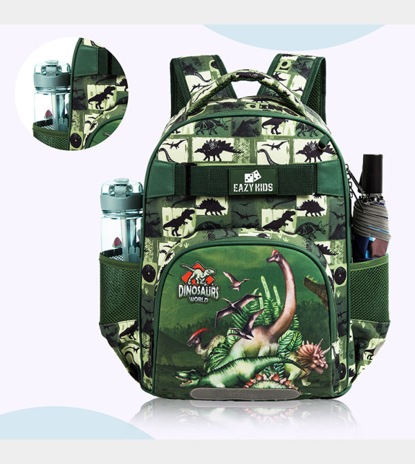 Eazy Kids Yalla Mums - Green Backpack Set