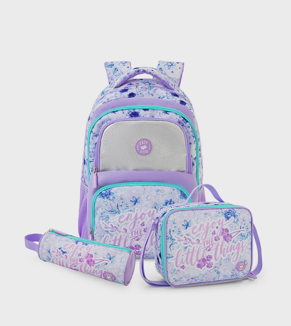 LC Waikiki  Backpack Set - Purple Backpack Set