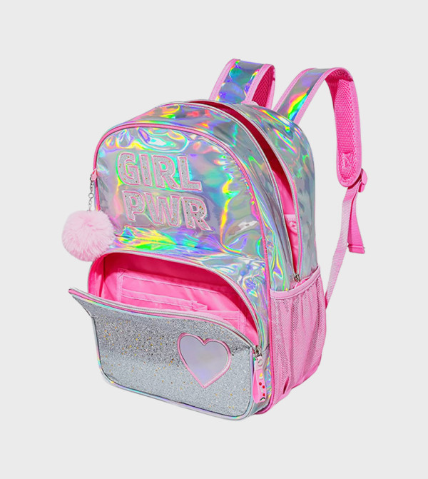 اٍل سي واي كيكي  camp-accessories-add-ons - وردي طقم حقائب الظهر