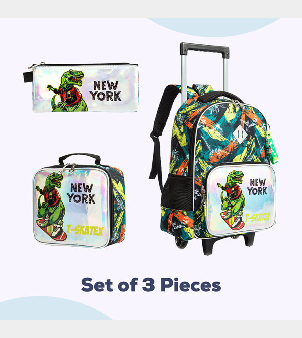 ايزي كيدز  - أخضر طقم حقائب الظهر