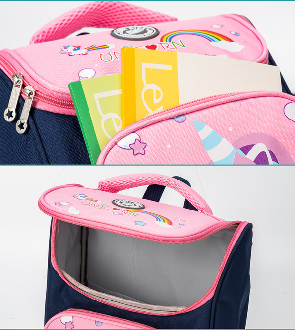 Eazy Kids Back to School - Pink Backpacks