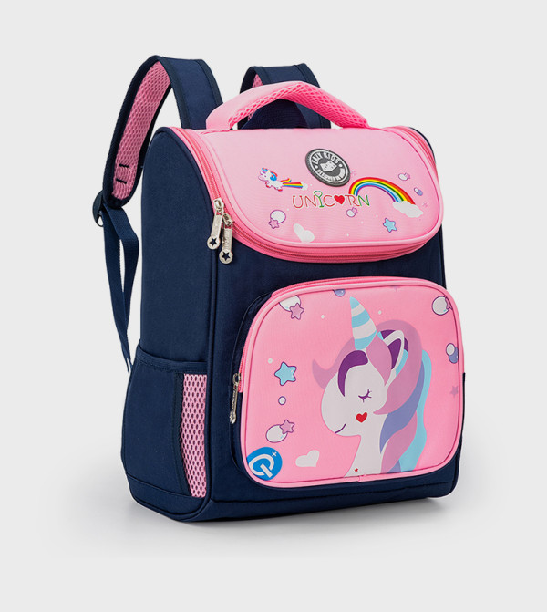 Eazy Kids Back to School - Pink Backpacks