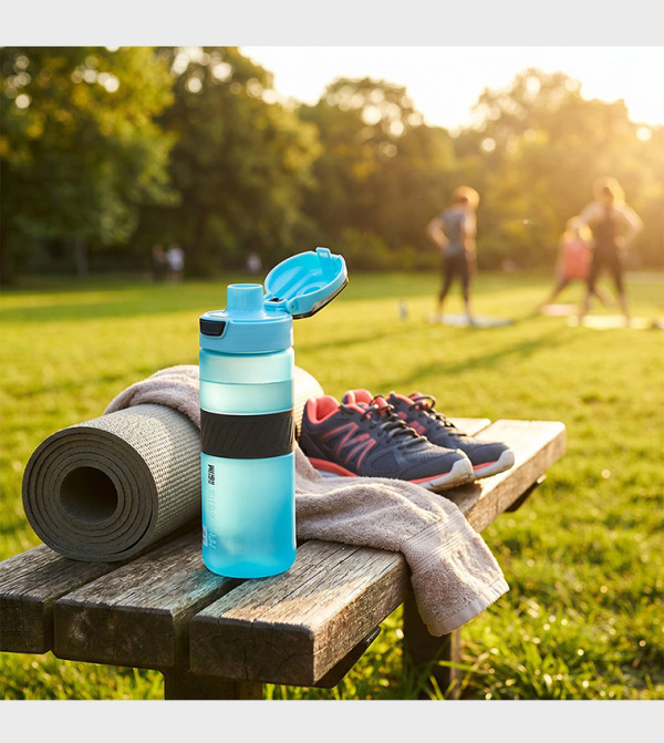 Eazy Kids  WATER BOTTLES - Blue Water Bottles