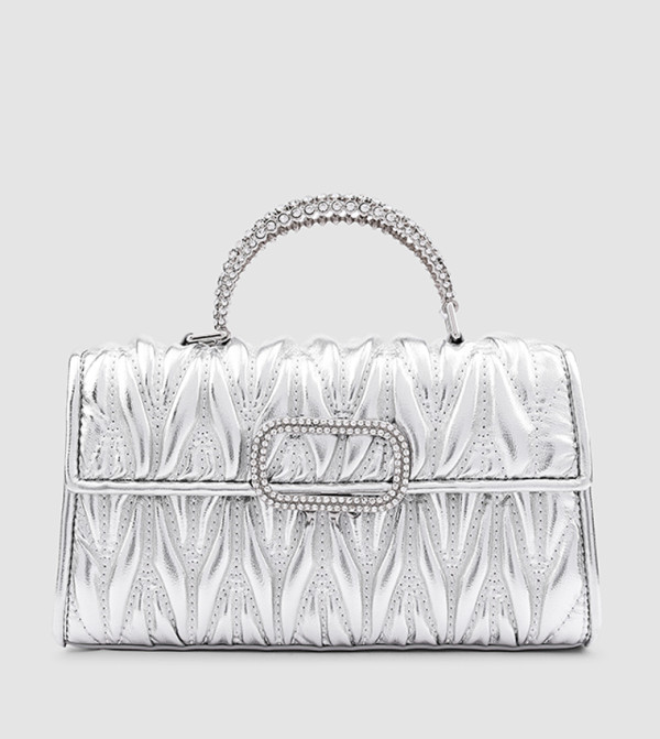 كابلي كابلي - فضي Handheld Bags