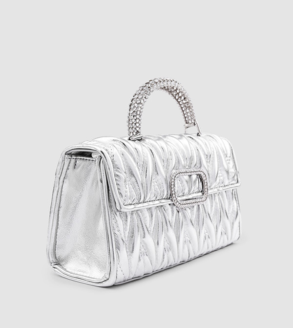 كابلي كابلي - فضي Handheld Bags