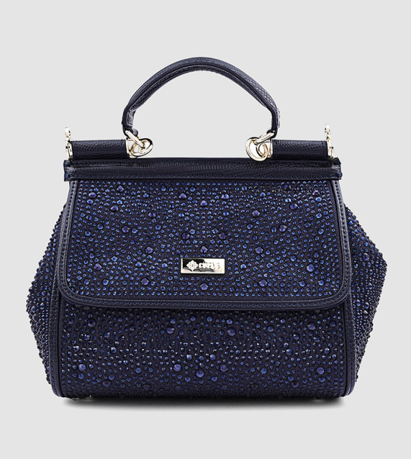 Cuple Cuple - Navy Satchel Bags