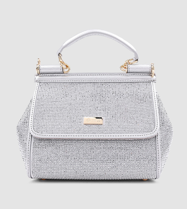 Cuple Cuple - Silver Satchel Bags