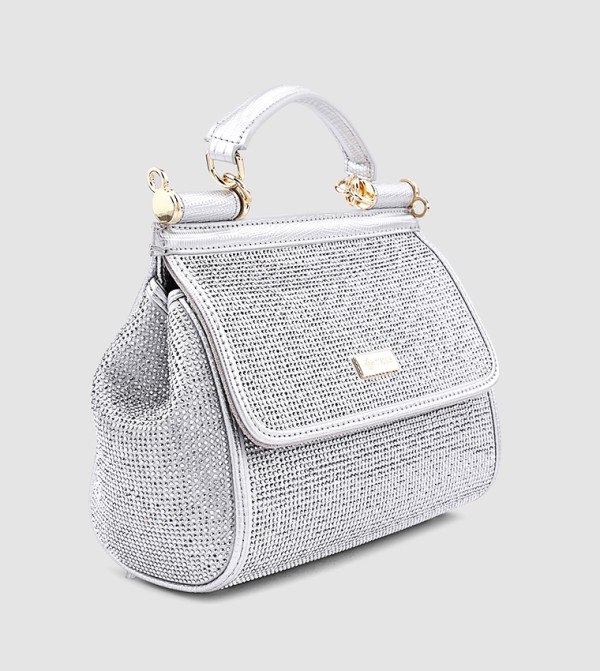 Cuple Cuple - Silver Satchel Bags