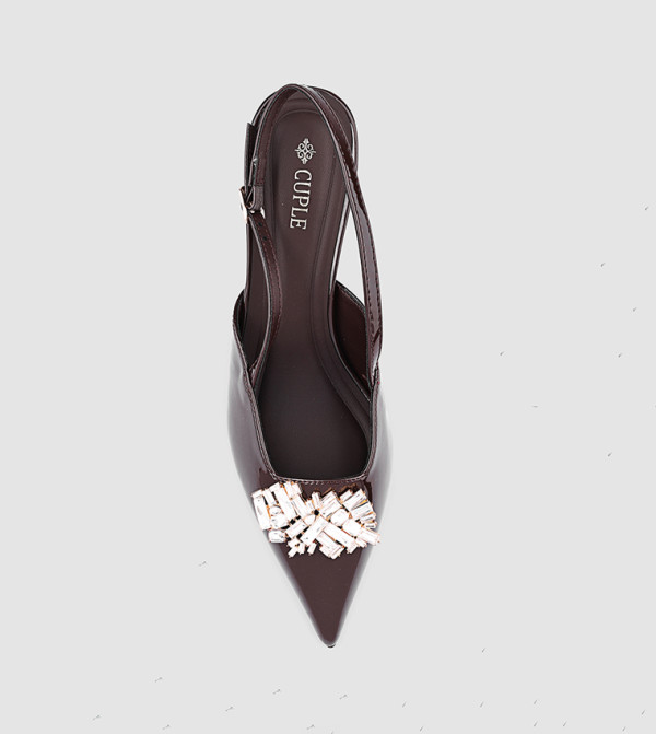 Cuple Cuple - Dark Brown Pumps