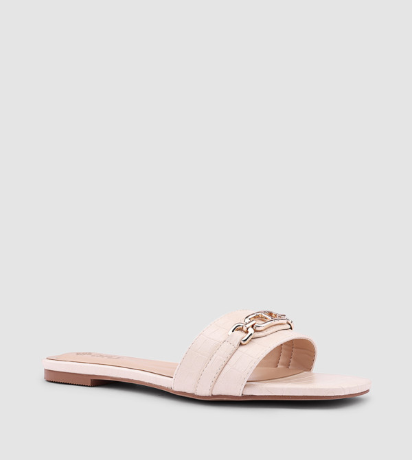 Cuple  - Pink Flat Sandals