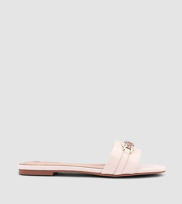 Cuple  - Pink Flat Sandals