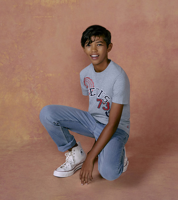 ليفايز little-trendsetters-k - أزرق جينز