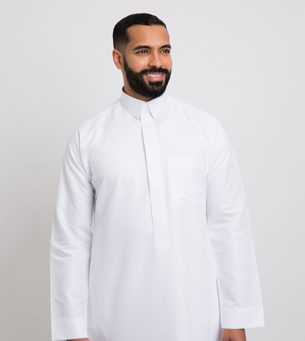 الشياكة الشياكة - أبيض Kandura