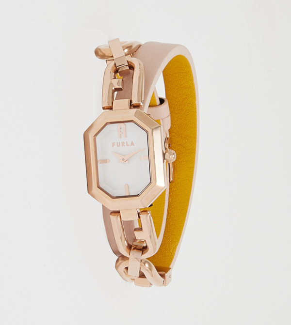 فورلا فورلا - ذهبي وردي ساعات