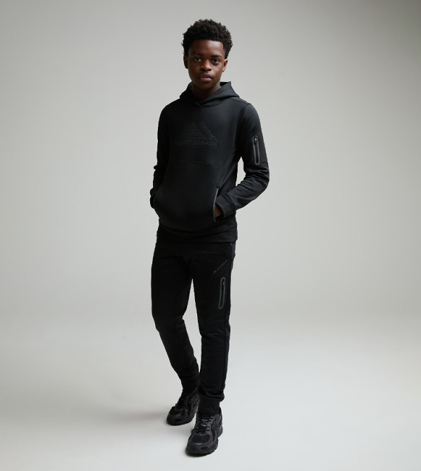 Monterrain  Sportswear - BLACK Track Pants & Joggers