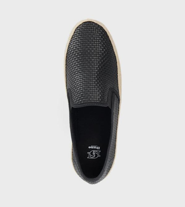 ديون لندن  أحذية سهلة الارتداء - أسود أحذية إسبادريل