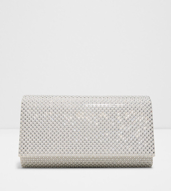 Aldo Clutches - Silver Clutches