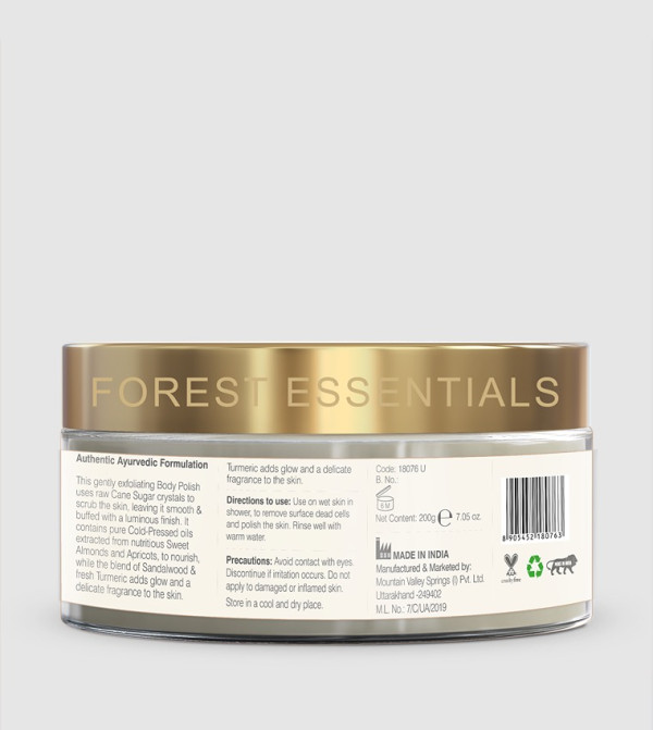 Forest Essentials  Bath & Body - Clear SCRUBS & EXFOLIATORS