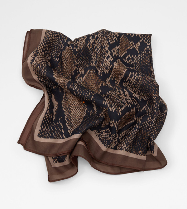 Aldo Accessories  Scarves - Brown Woven Scarves