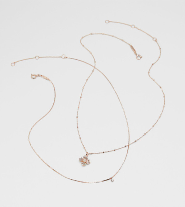 ألدو أكسيسوريز  مجوهرات - ذهبي وردي قلائد