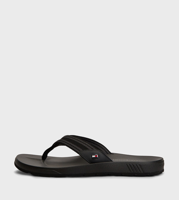 Tommy Hilfiger  Flip flops and Slides - BLACK Flip-Flops