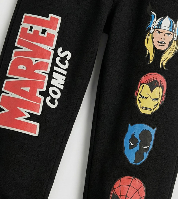 BABIES & MORE  marvel - Black Joggers