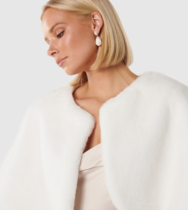 Forever New Overcoats - White Overcoats
