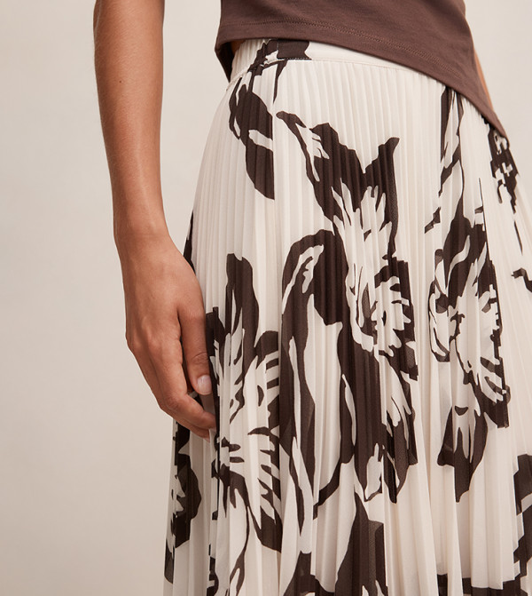 Forever New Forever New - Cream Midi Skirts