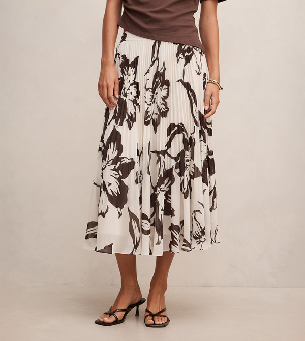 Forever New Forever New - Cream Midi Skirts
