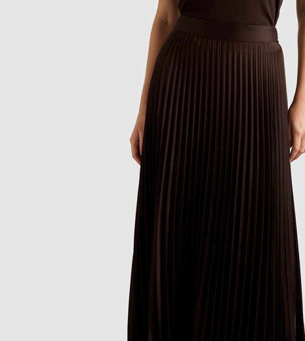 Forever New  Skirts - Brown Midi Skirts