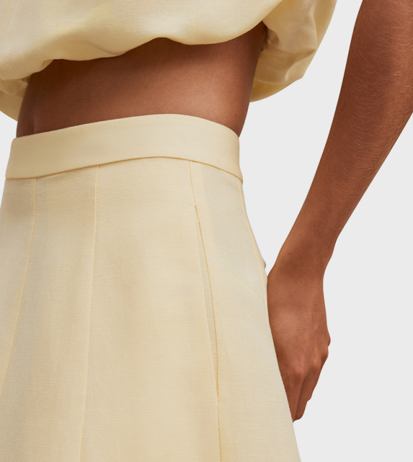 Forever New  - Yellow Maxi Skirts