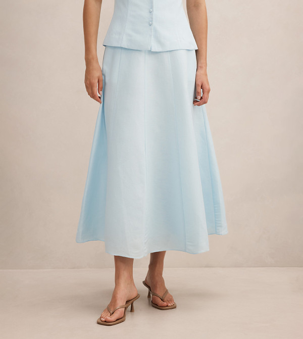 Forever New  Clothing - Blue Midi Skirts