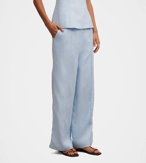 Forever New  Formal Pants - Blue Formal Pants