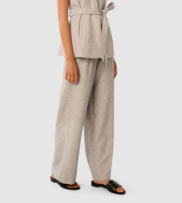 Forever New  Pants & Leggings - Grey Casual Pants
