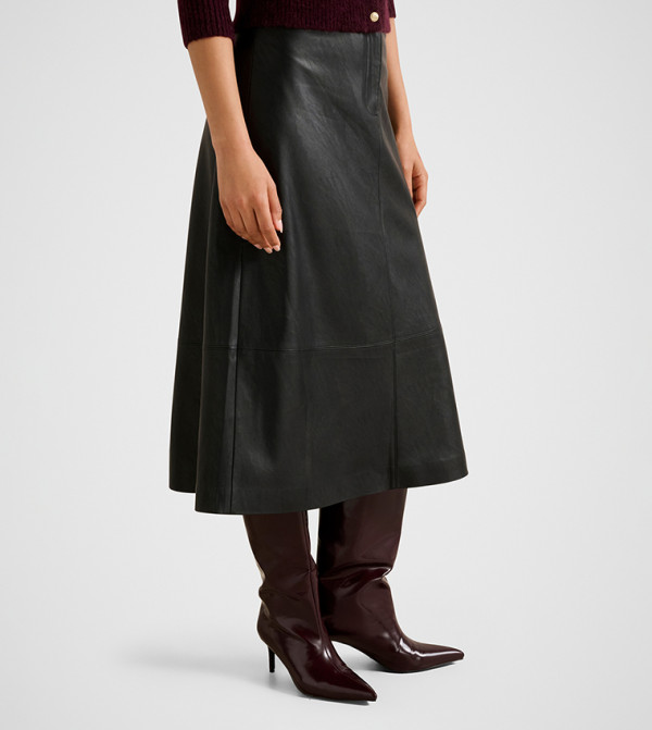 Forever New  - Black Midi Skirts