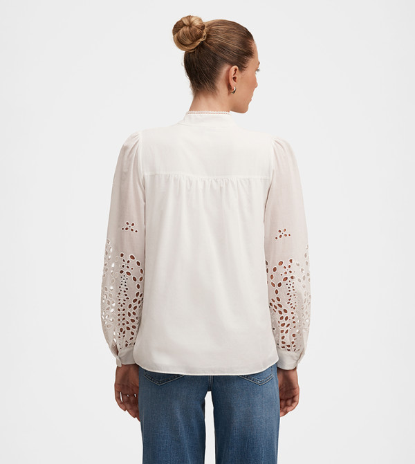 Forever New Tops - White Casual Tops