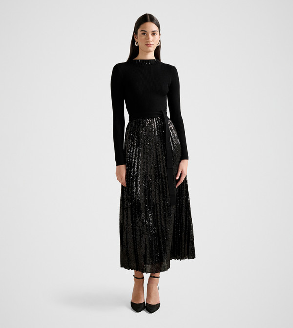 Forever New Party Dresses - Black Midi Dresses