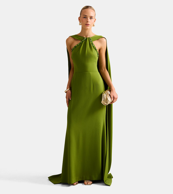 فوريفر نيو  فساتين - أخضر Maxi Dresses