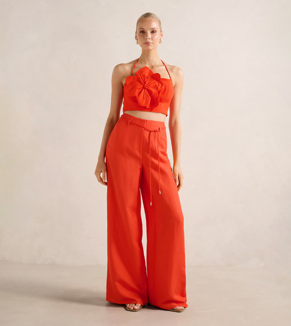 Forever New Forever New - Orange Casual Pants