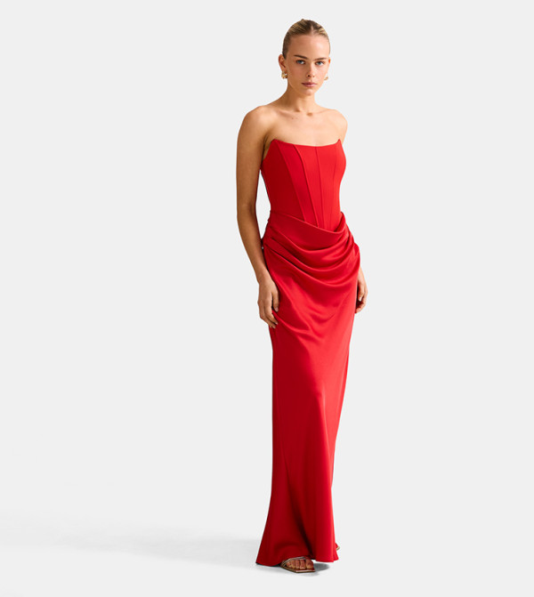 Forever New  devil-wears-prada-miranda - Red Maxi Dresses