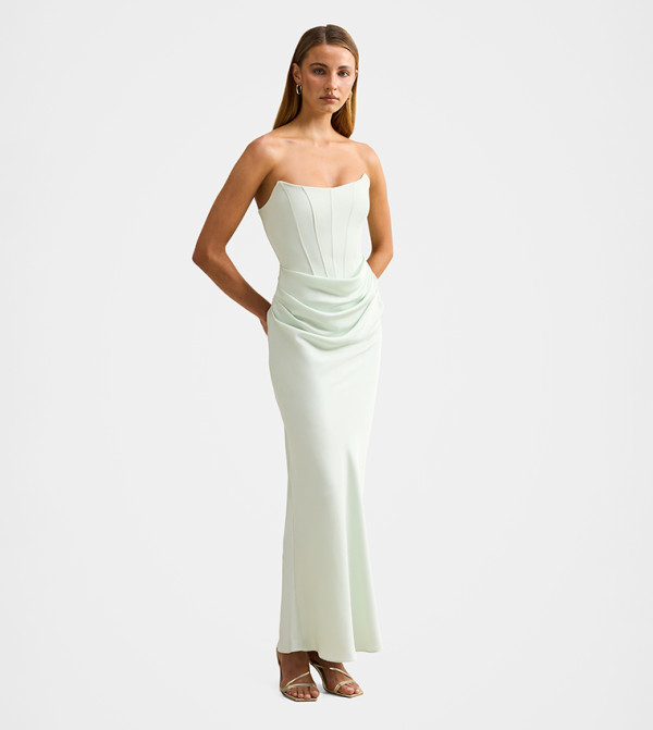 فوريفر نيو  devil-wears-prada-miranda - أزرق Maxi Skirts