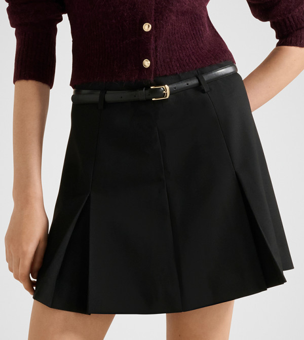 Forever New  devil-wears-prada-andi - Black Mini Skirts