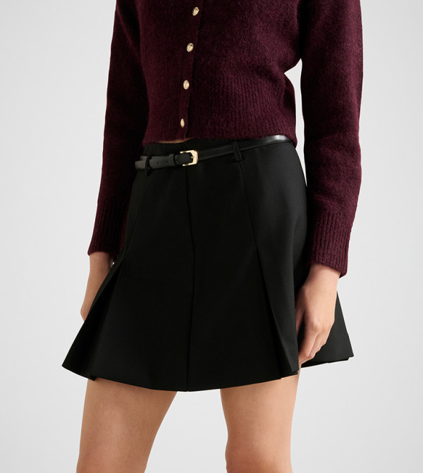 Forever New  devil-wears-prada-andi - Black Mini Skirts