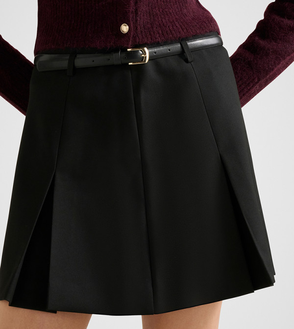 Forever New  devil-wears-prada-andi - Black Mini Skirts