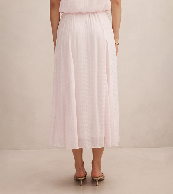 Forever New  Skirts - Pink Midi Skirts