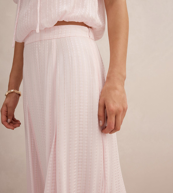 Forever New  Skirts - Pink Midi Skirts