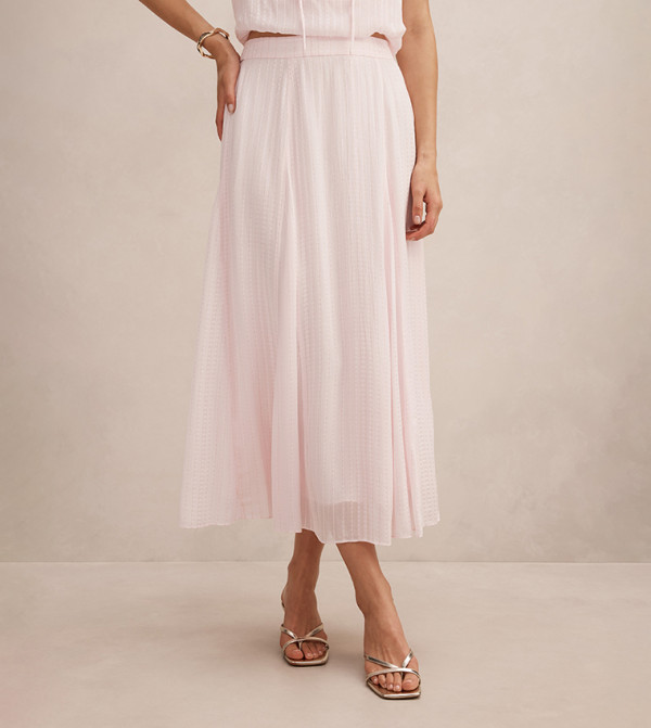 Forever New  Skirts - Pink Midi Skirts