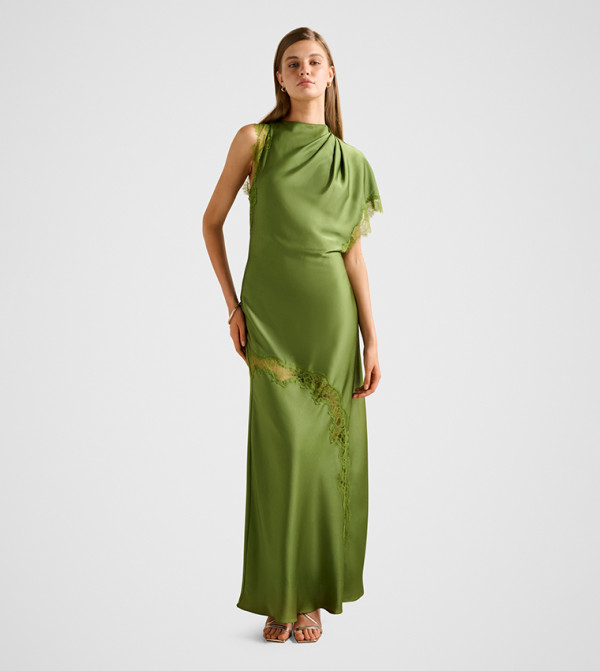 فوريفر نيو soft-romance-w - أخضر Maxi Dresses