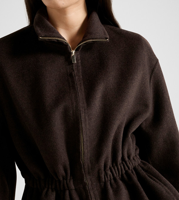 Forever New  Jackets & Coats - Brown Casual Jackets