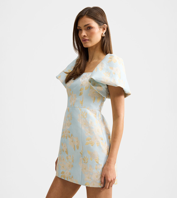 فوريفر نيو  فساتين - أزرق Mini Dresses